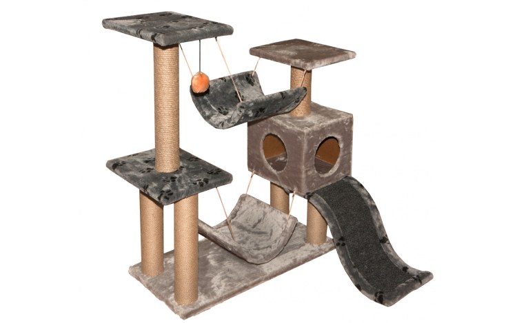 Игровой комплекс ct44 для кошек, 400*380*1320мм