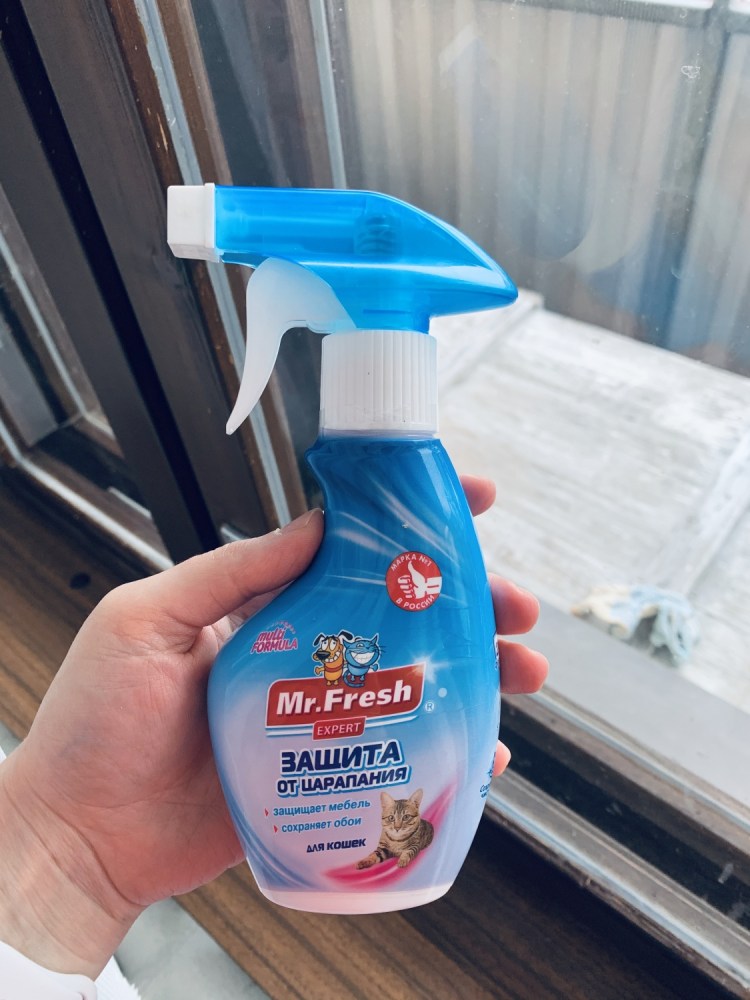 Спрей apicenna умный спрей защита от погрызов и царапания для кошек 200 мл