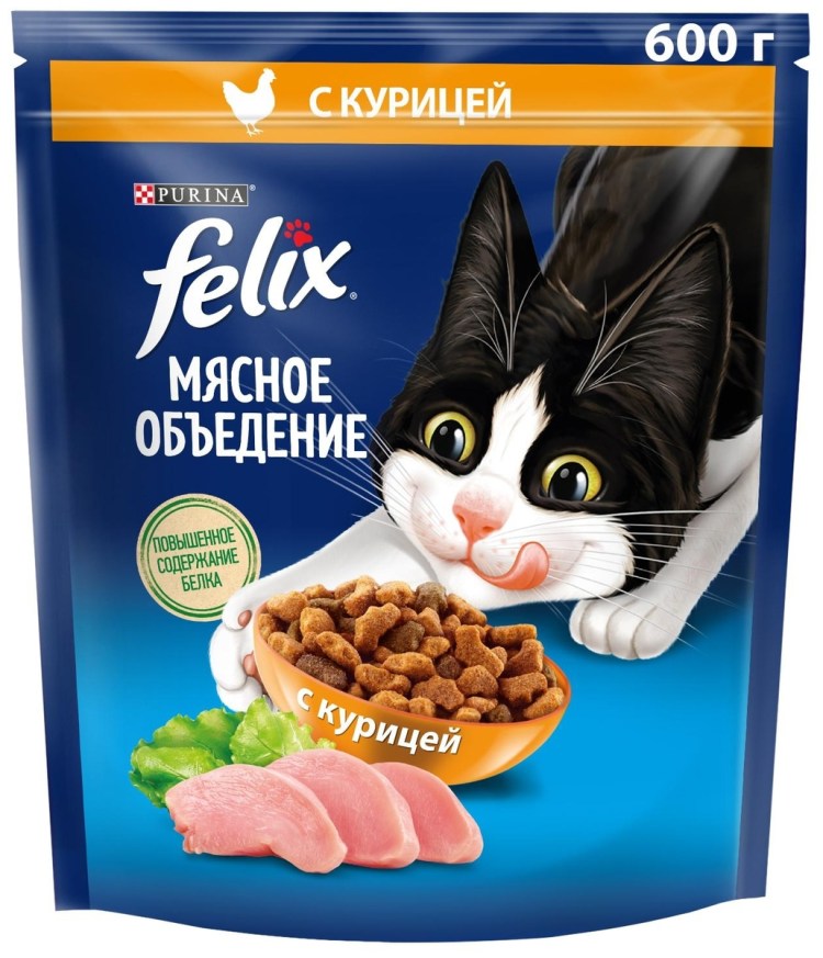 Феликс двойная вкуснятина сухой корм