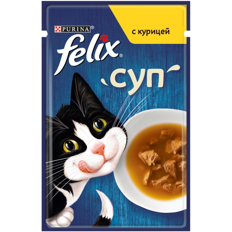 Корм сухой для кошек Felix двойная вкуснятина с птицей, 300г