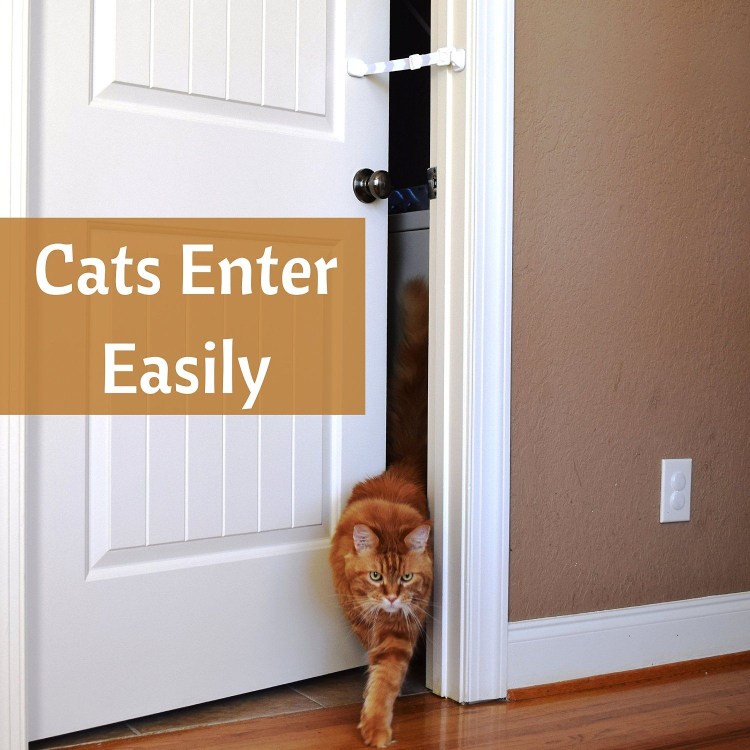 Ограничитель для двери для кошки