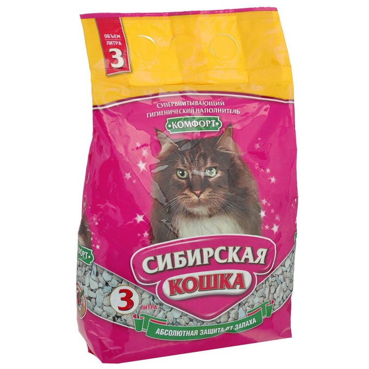 Наполнитель Katty 2,8 кг древесный