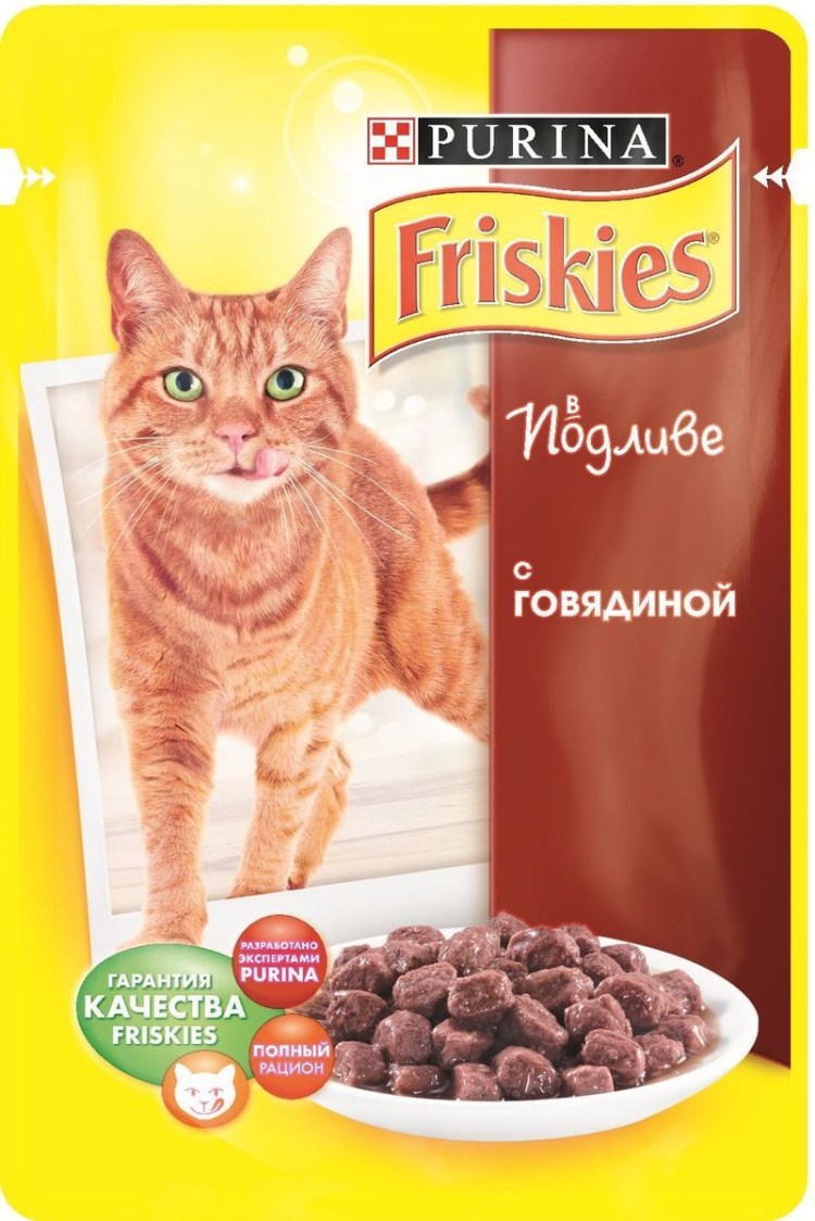Корм д/кошек friskies утка 85гр