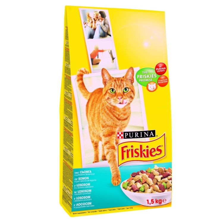 Корм для кошек friskies с говядиной 85 г