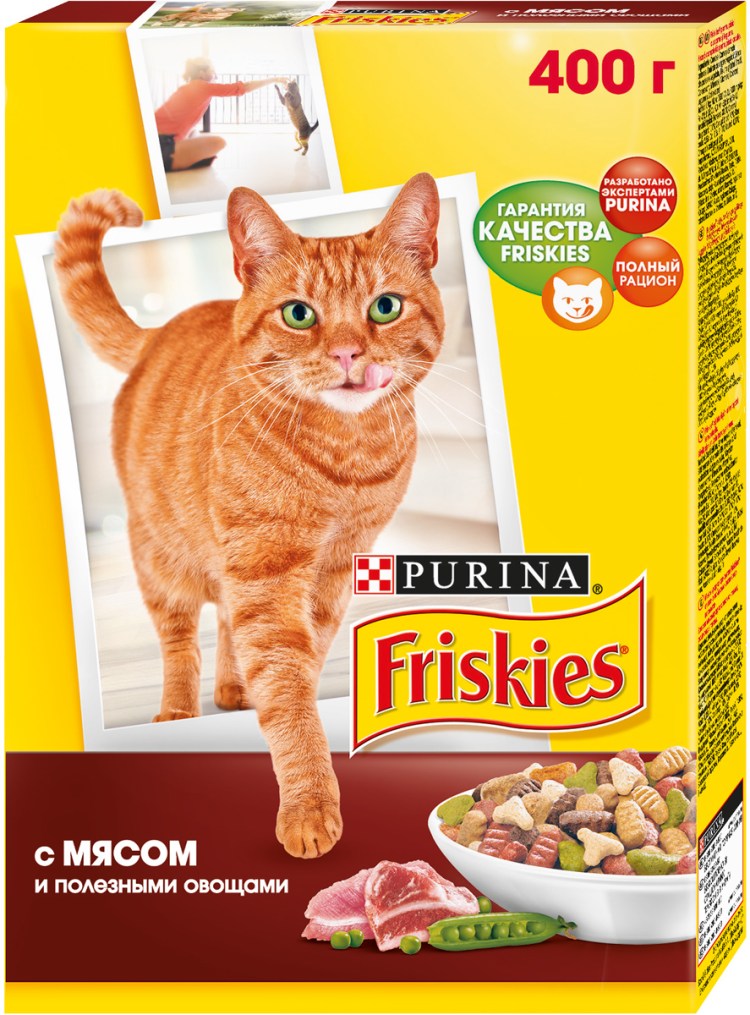 Фрискис корм для кошек сухой