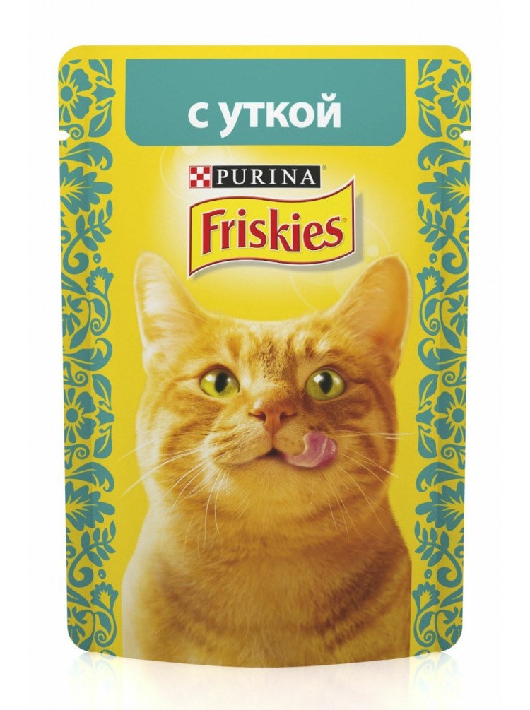Friskies с говядиной в подливе 85г