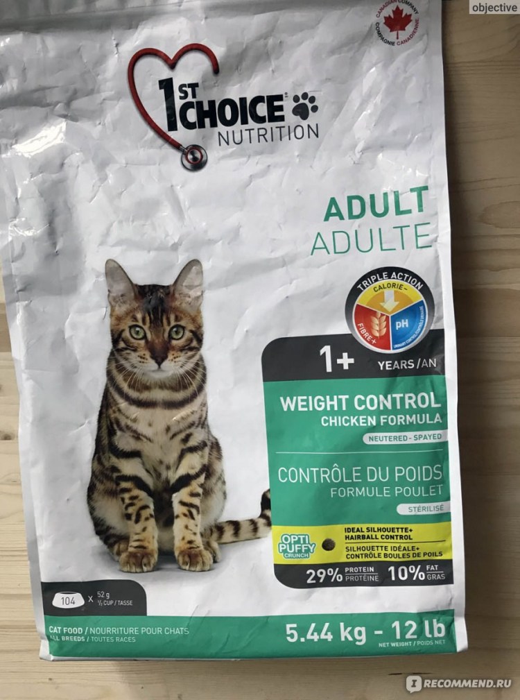 Корм для кошек 1st choice Urinary курица