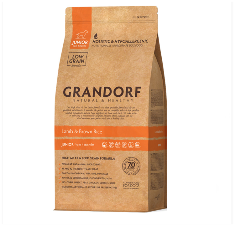 Корм для кошек Grandorf (2 кг) 4 meat & Brown Rice Sterilized