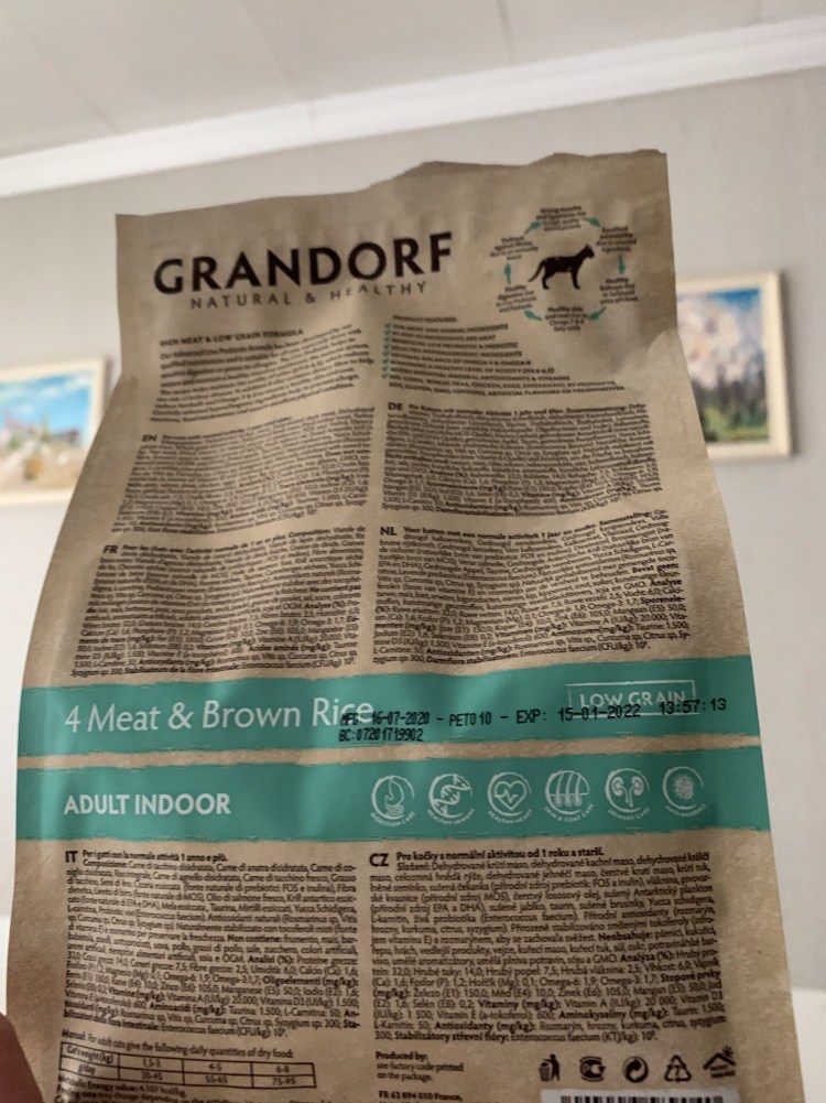 Grandorf Lamb Brown Rice Puppy 70%