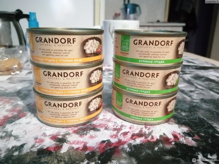Корм для кошек Grandorf (0.4 кг) 4 meat & Brown Rice Indoor