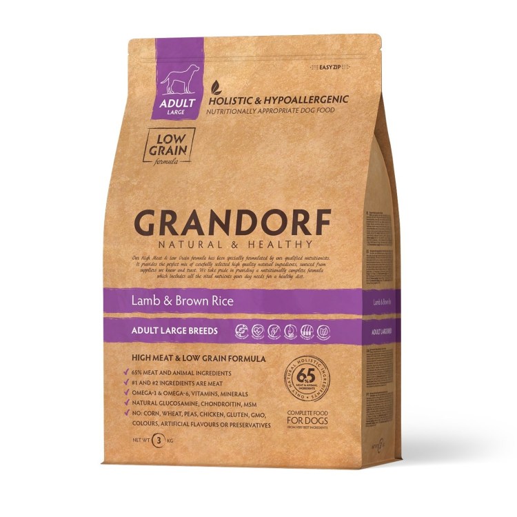 Grandorf корм для собак Lamb and Brown Rice