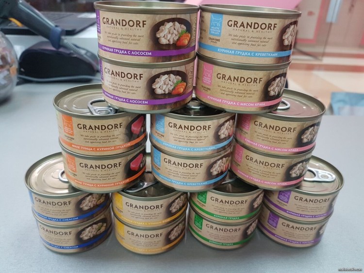Корм для кошек Grandorf (0.4 кг) 4 meat & Brown Rice Sterilized