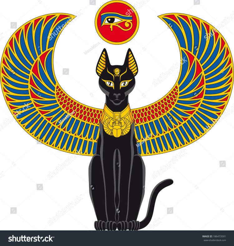 Маска египетской Богини Bastet