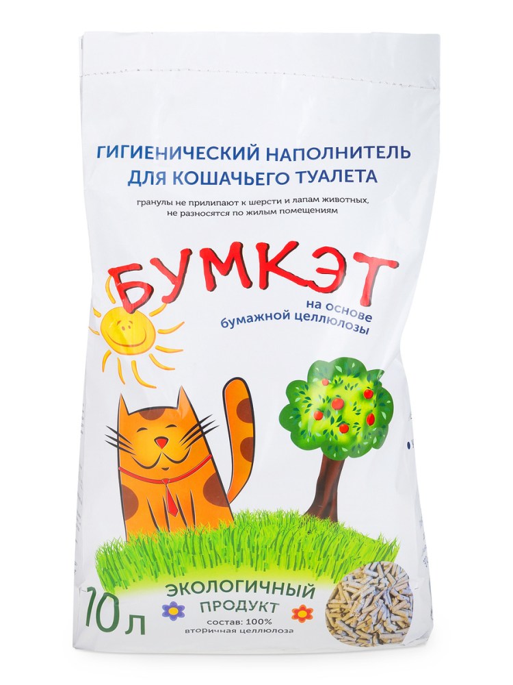 БУМКЭТ 5л наполнитель целлюлозный