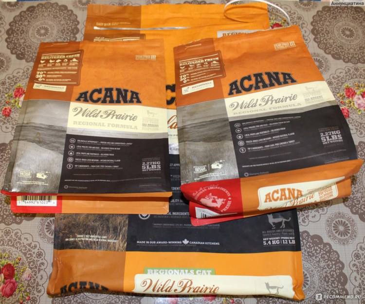 Acana Wild Prairie Cat food