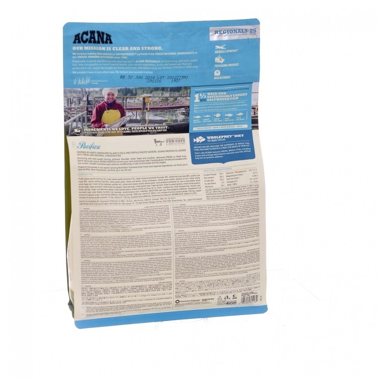 Корм для кошек Acana Regionals Pacifica беззерновой, Рыбное ассорти 340 г