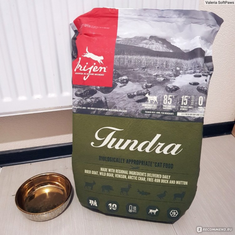 Корм для кошек Orijen Tundra 5.4 кг