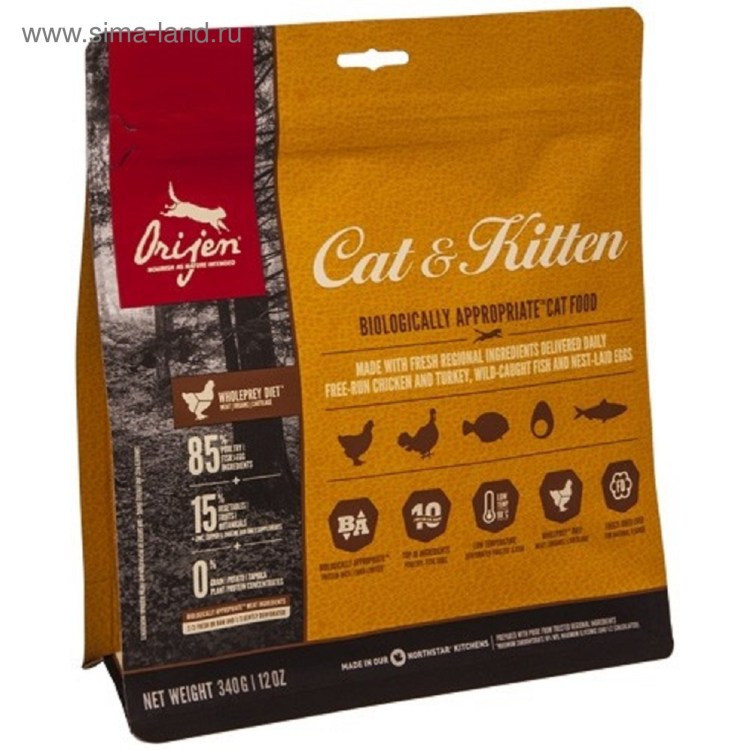 Корм для кошек Orijen Cat & Kitten