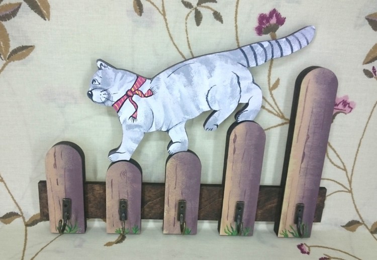Кот фанера