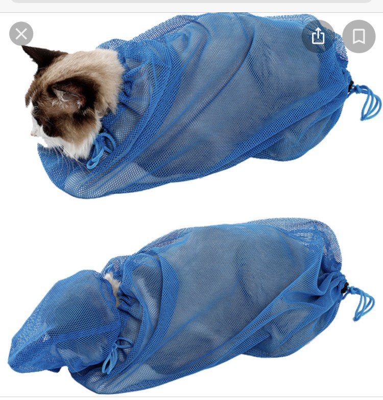 Сумка для мытья кошек