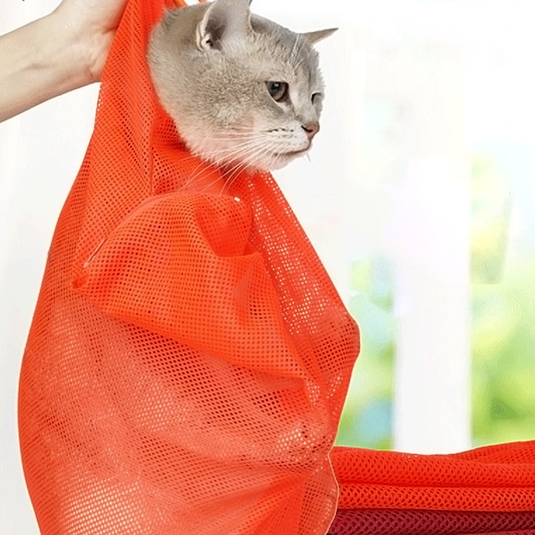 Мешок для купания кошек