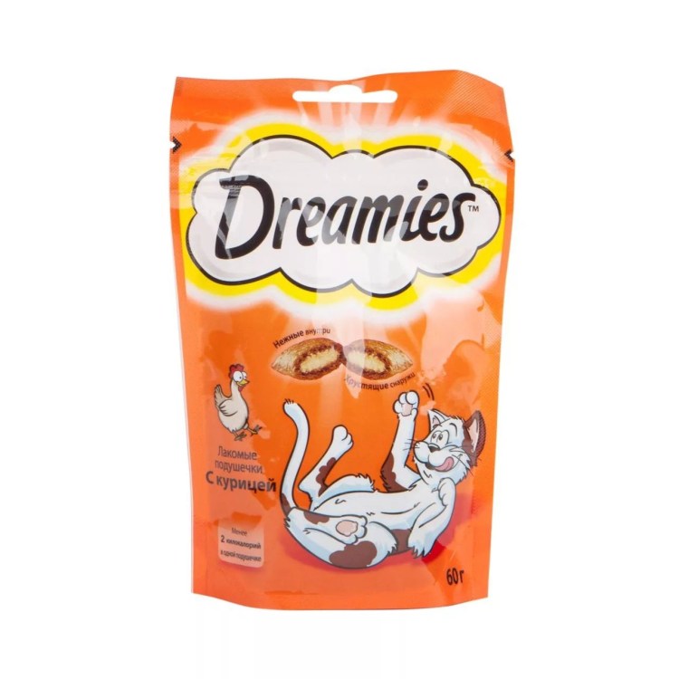 Dreamies лакомство с говядиной 6 60г