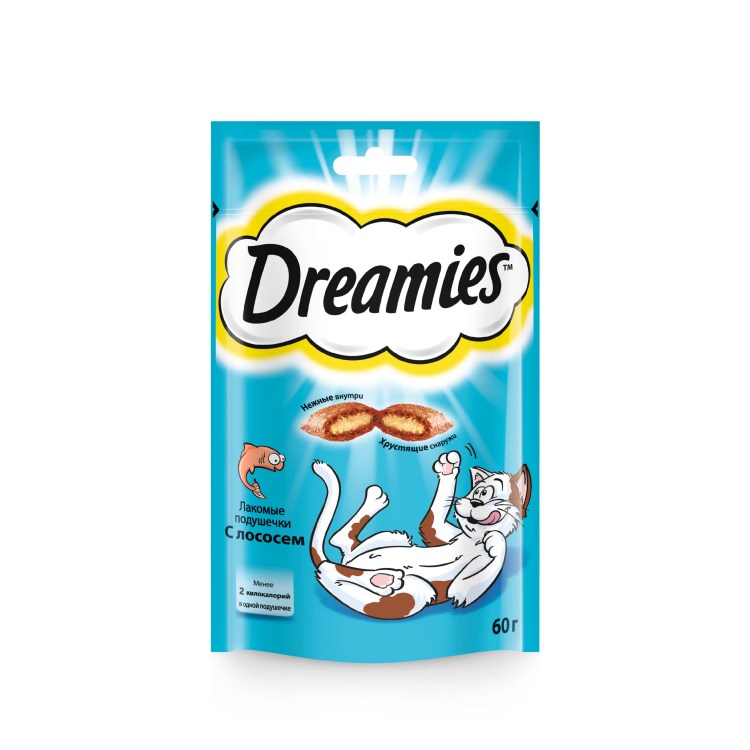 Dreamies (Дримис) лакомые подушечки с говядиной для кошек 140г