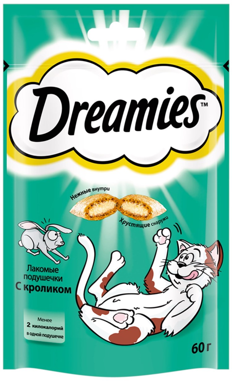 Лакомство дреамиес с кроликам 60 г