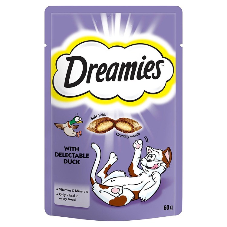 Лакомство для взрослых кошек dreamies с говядиной 60г*6