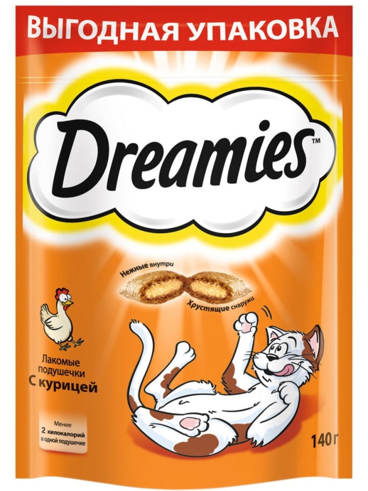 Dreamies лакомство для кошек 60 г