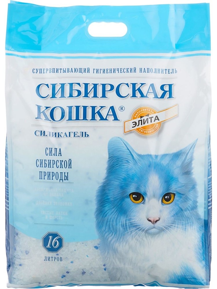 Комкующийся силикагелевый наполнитель