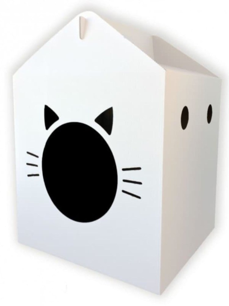 Картонные домики для котов