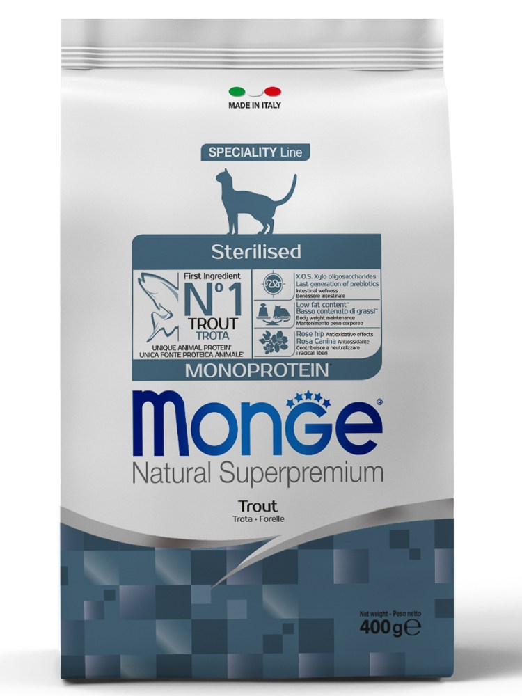 Monge Monoprotein Sterilised Trout