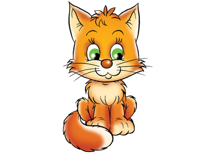 Котенок в детском саду