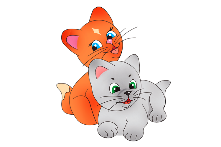 Мультяшные котята