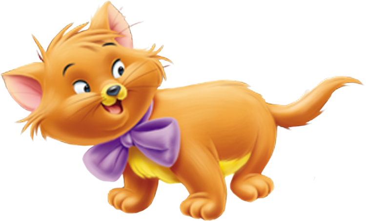 Полосатая кошка для детей