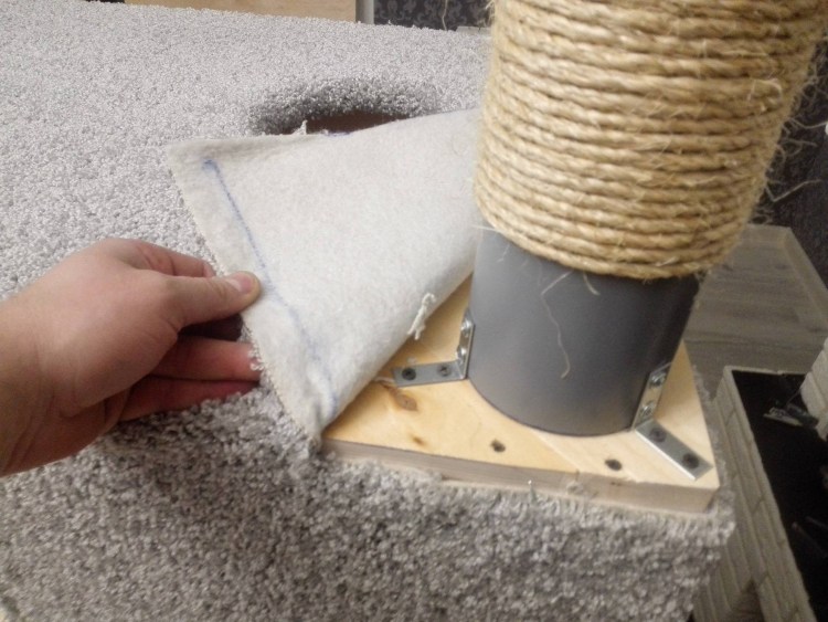 Когтеточка из трубы