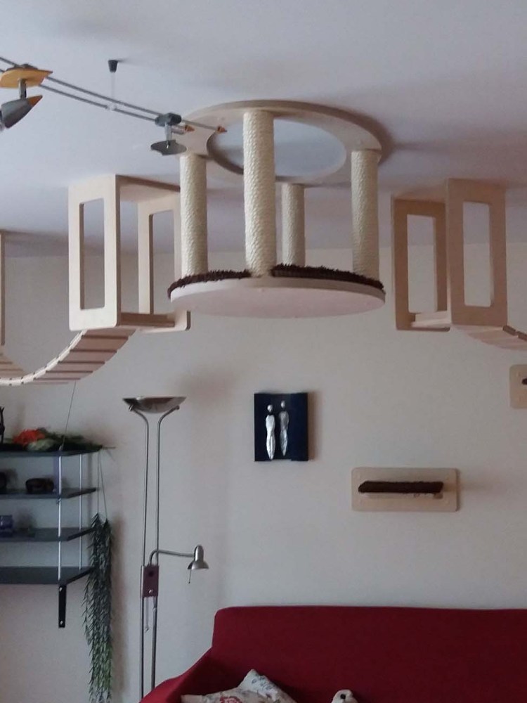 Настенный комплекс для кота