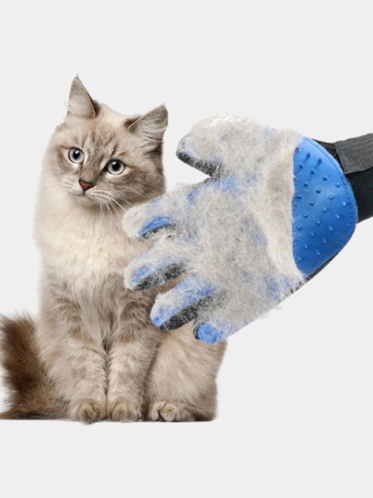 Перчатка для вычесывания кошек