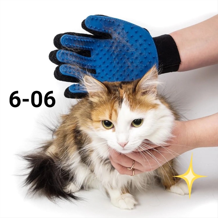 Перчатка для вычёсывания шерсти true Touch