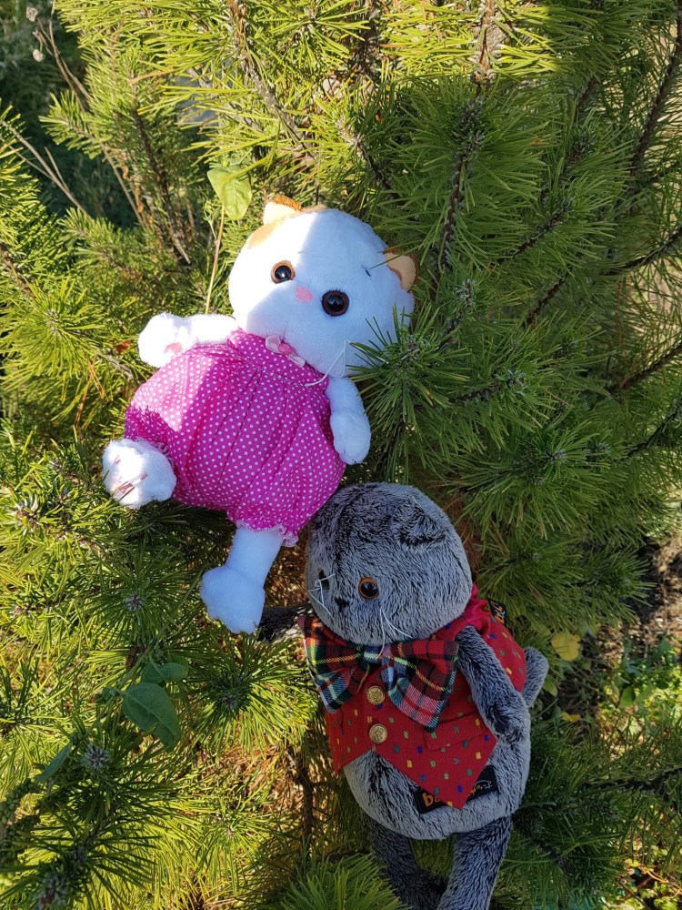 Лили и Басик новогодних