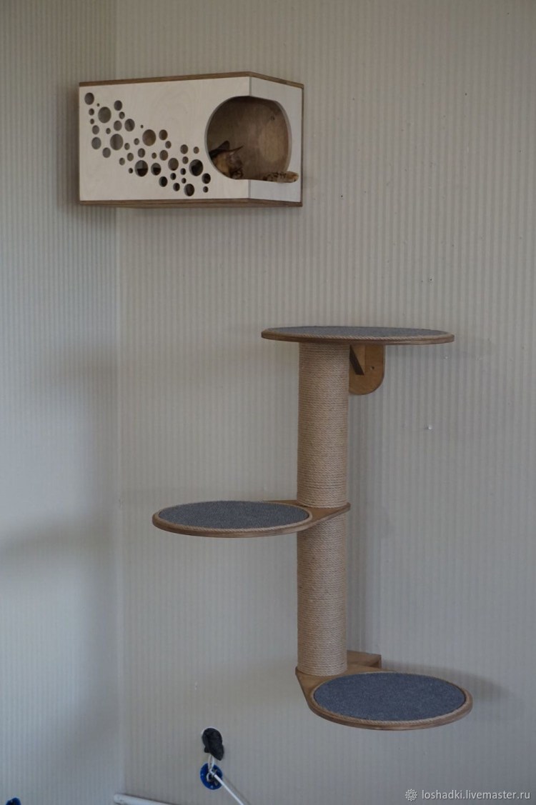 Игровой комплекс для кошек, Jiyoun Kim Studio.