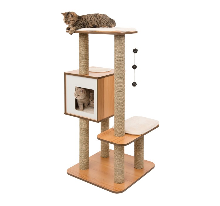 Когтеточкой Xiaomi Cat time Cat Cat Climbing Tree Box