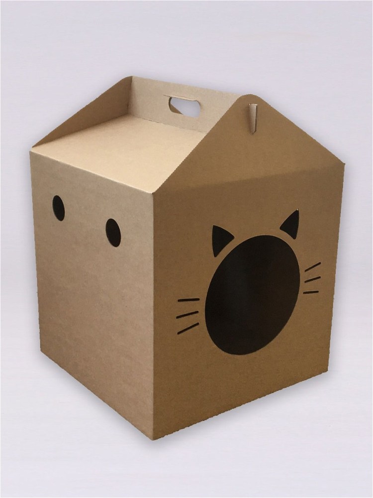 Кошачий домик замок