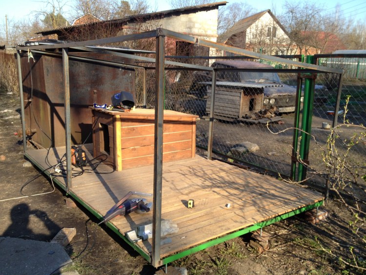 Родильный ящик для крупной собаки