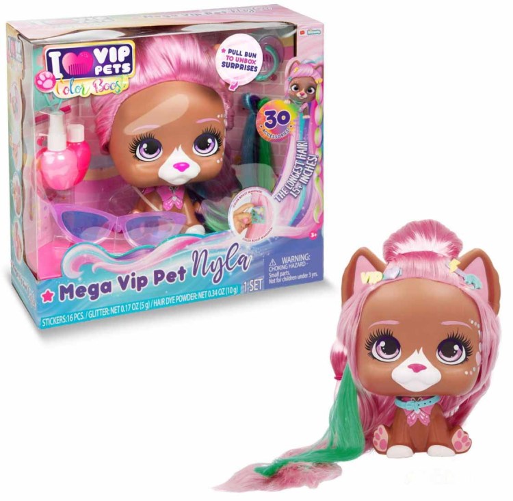 Вип петс игрушка с длинными волосами