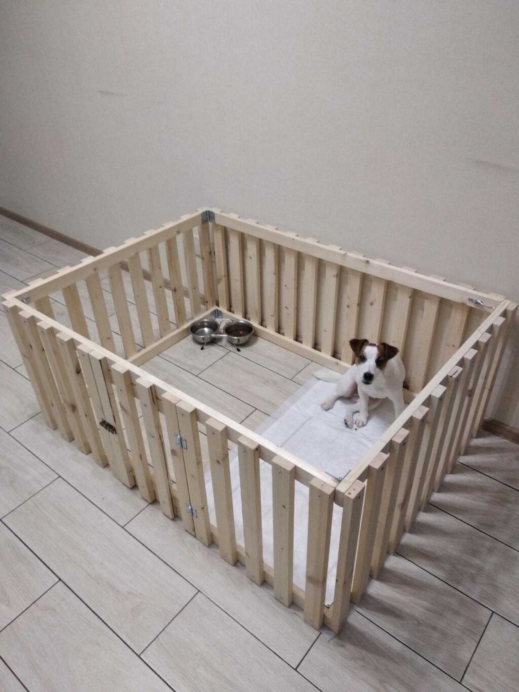 Вольер для собаки домашний