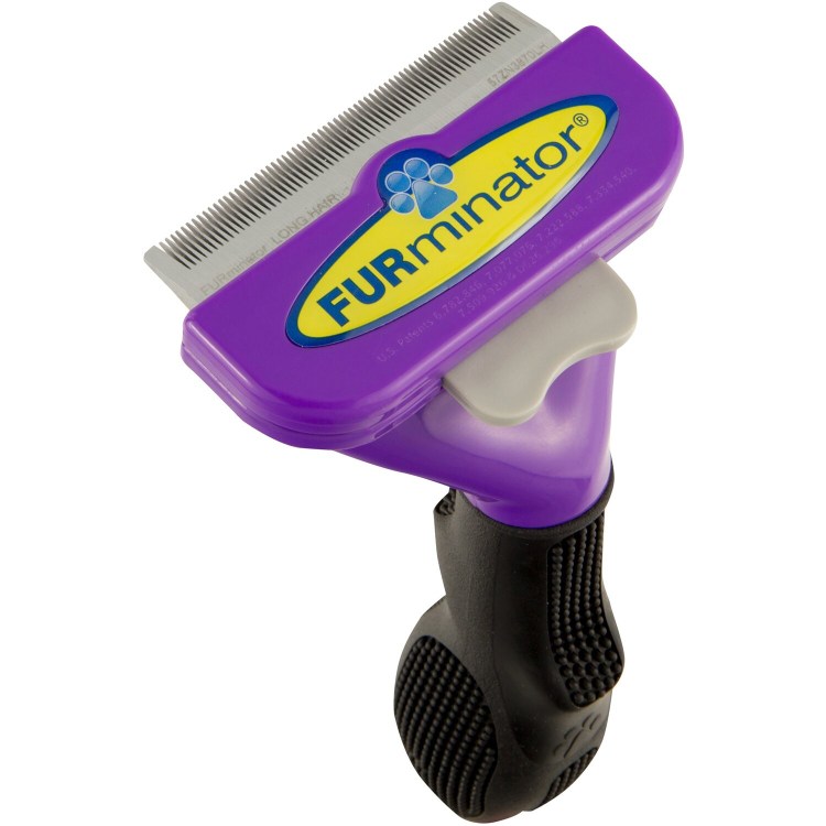 Пуходерка для длинношерстных собак с подшерстком