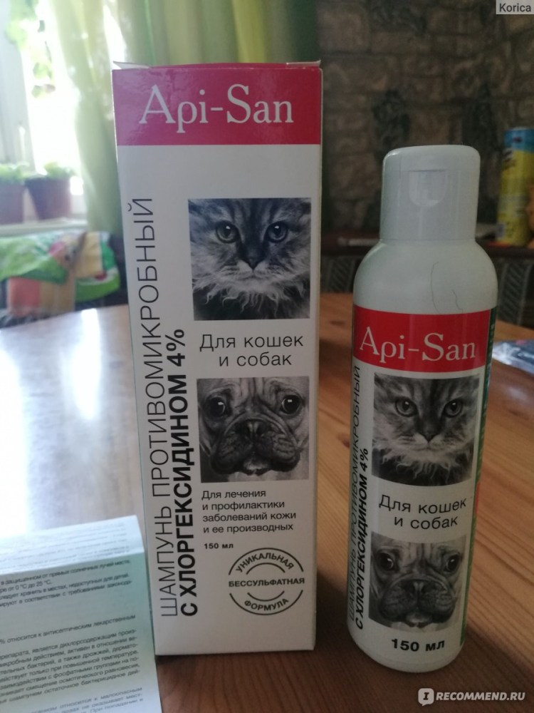 Шампунь Пчелодар антибактериальный с хлоргексидином 5