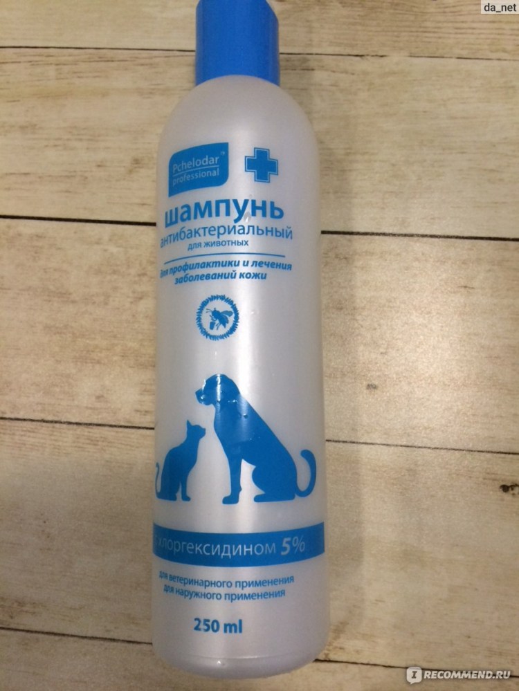 Пчелодар шампунь для собак с хлоргексидином